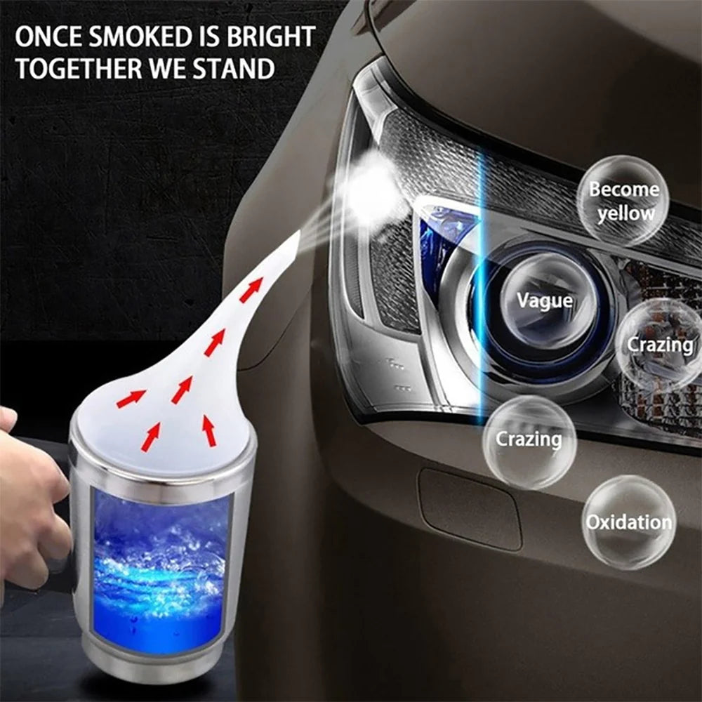 RoyaleGlow Headlight Restoration Kit for Crystal Clear Lights 6