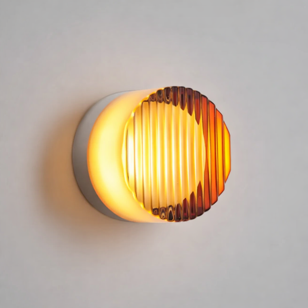 RoyaleGlow Nordic Luxury Circular Wall Lamp - Modern Wall Light for Bedroom and Hallway 12