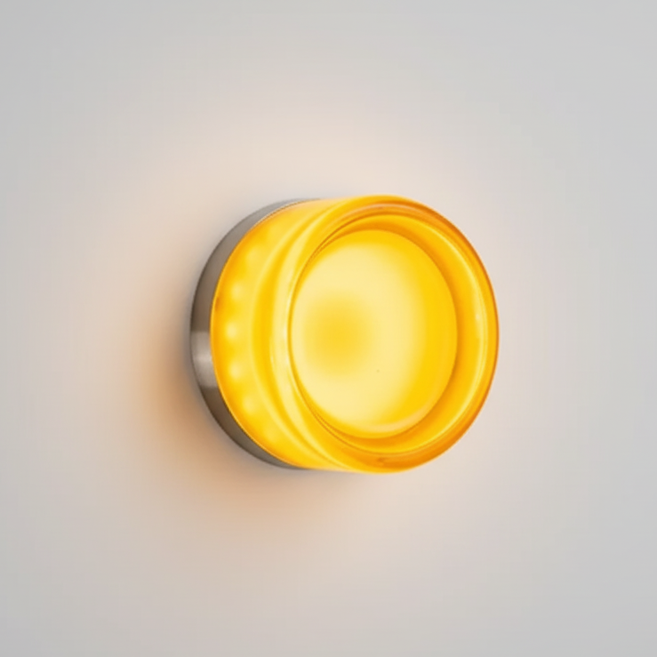 RoyaleGlow Nordic Luxury Circular Wall Lamp - Modern Wall Light for Bedroom and Hallway 19