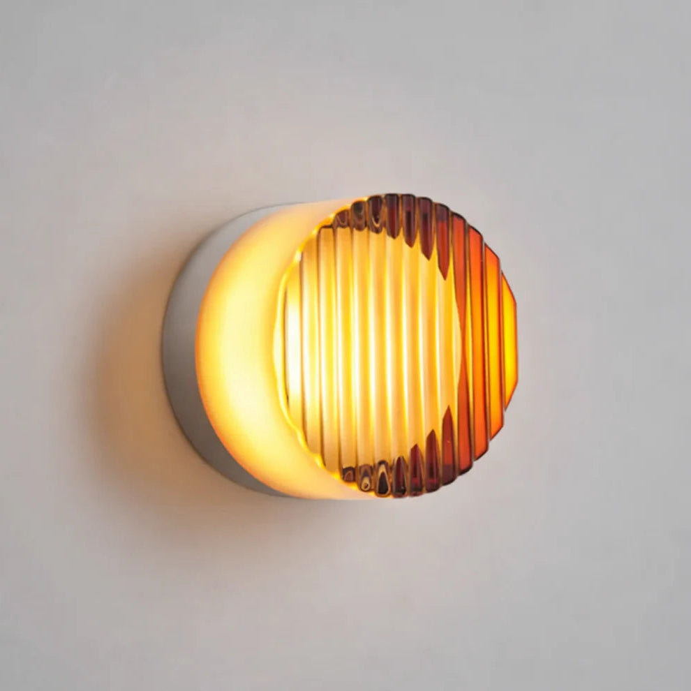 RoyaleGlow Nordic Luxury Circular Wall Lamp - Modern Wall Light for Bedroom and Hallway 21