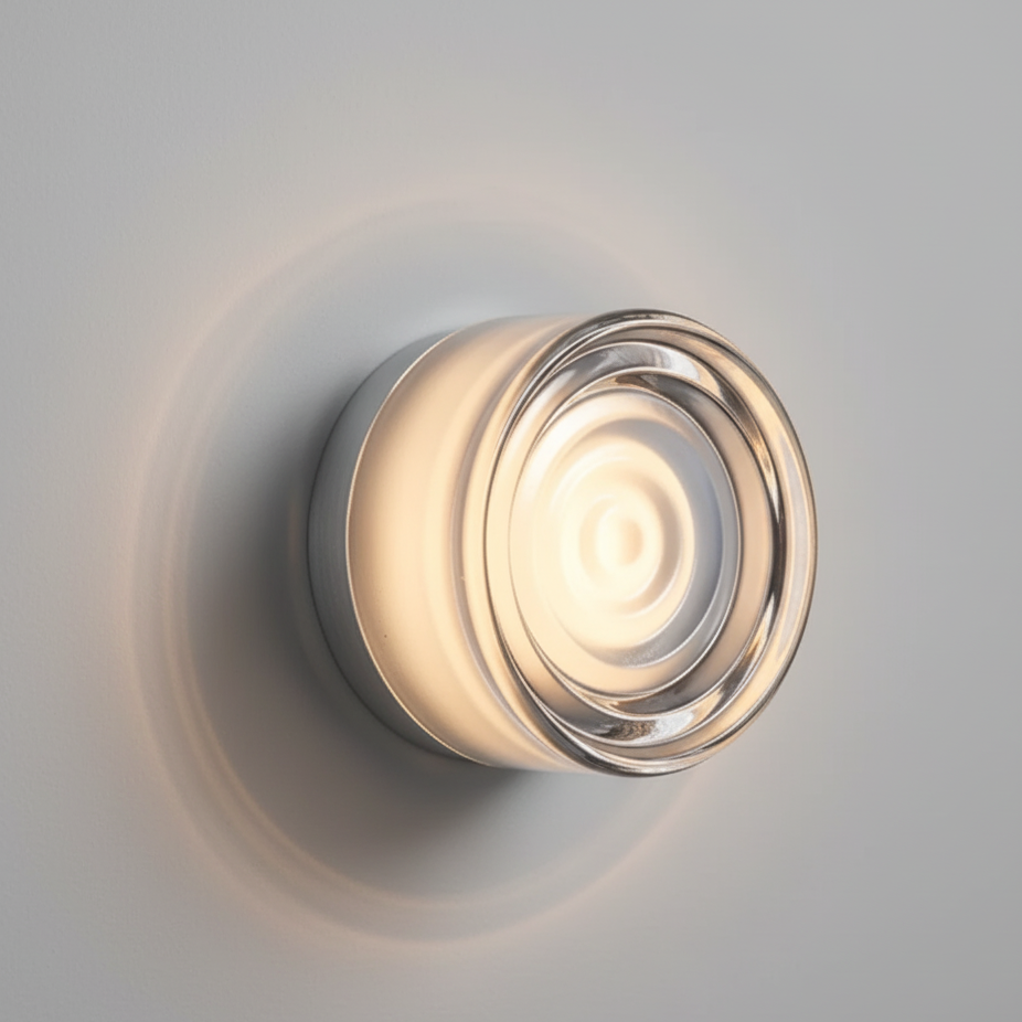 RoyaleGlow Nordic Luxury Circular Wall Lamp - Modern Wall Light for Bedroom and Hallway 22