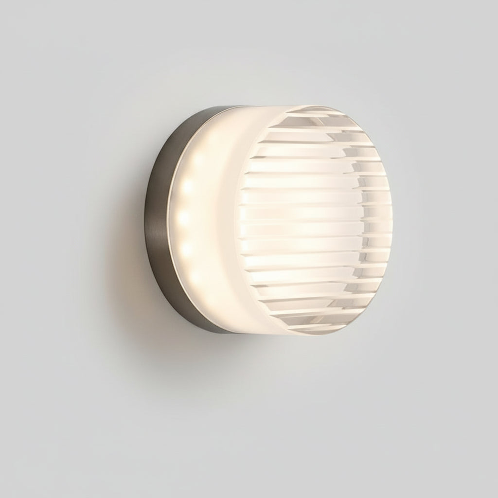 RoyaleGlow Nordic Luxury Circular Wall Lamp - Modern Wall Light for Bedroom and Hallway 9