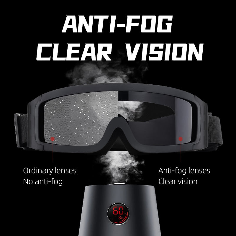 Royaleva Anti-Fog and Fit Over Glasses Motorcycle Goggles 3
