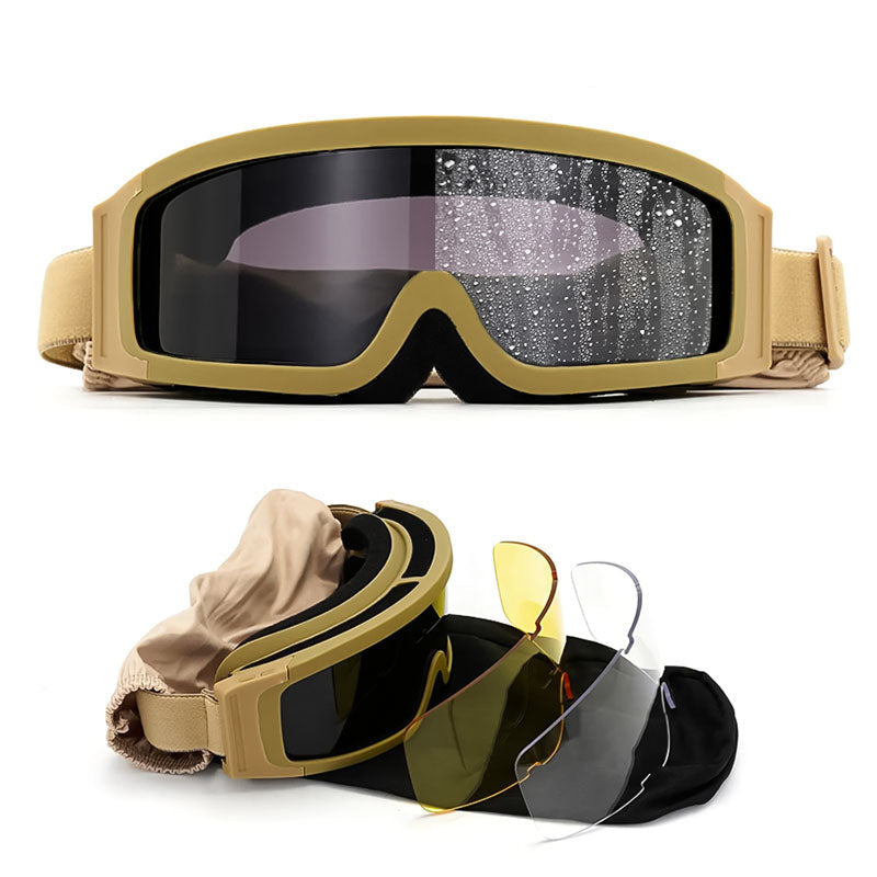 Royaleva Anti-Fog and Fit Over Glasses Motorcycle Goggles 9