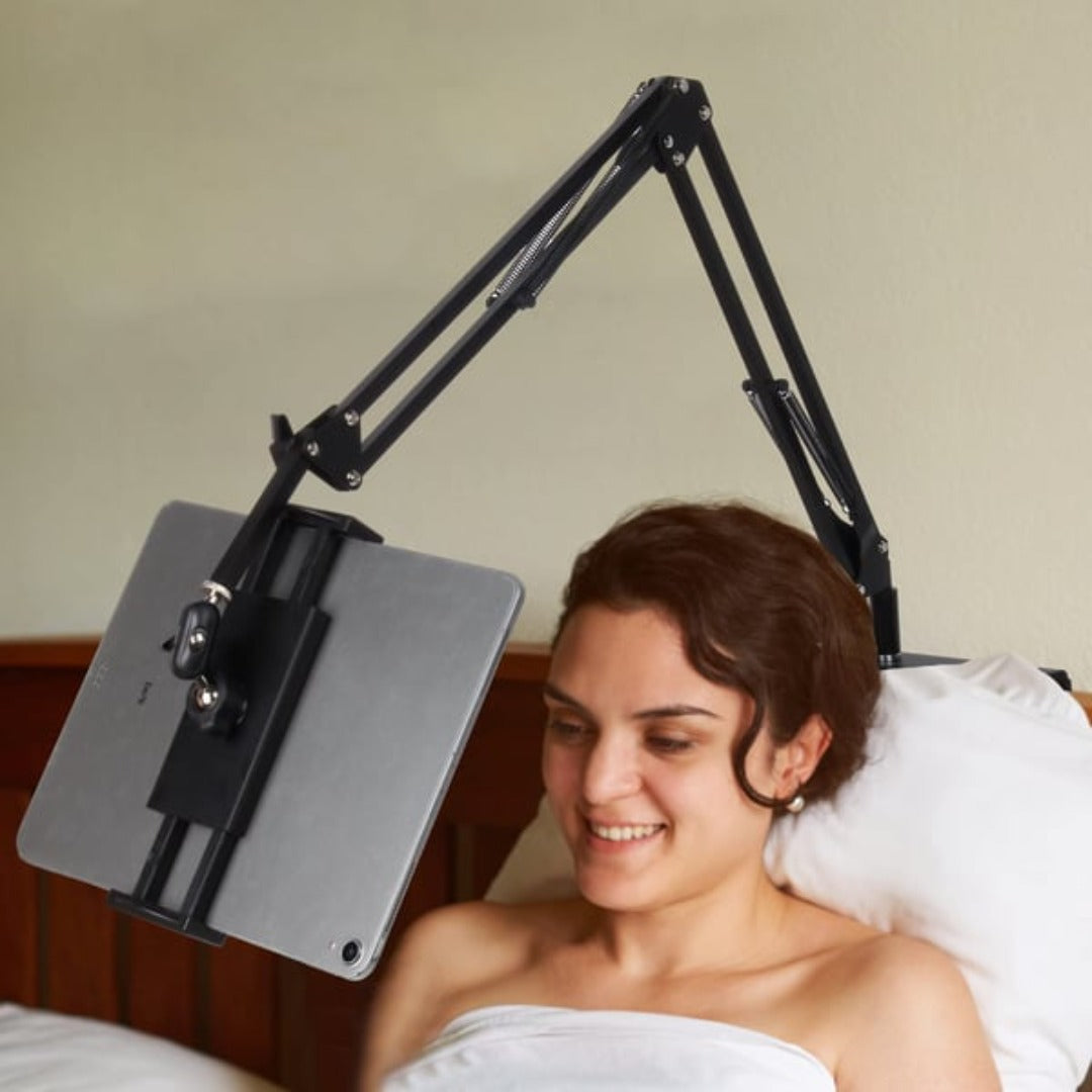 Royaleva BedMate 360° Rotating Device Holder – Hands-Free Stand for Phones & Tablets 3