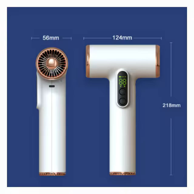 Royaleva Cordless Hair Dryer: 30,000 Rpm For Fast Drying 7
