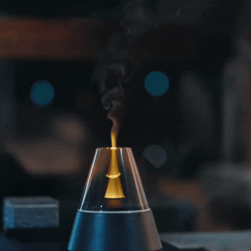 Royaleva Flame Humidifier for Bedroom with Essential Oil Diffuser and LED Light 2