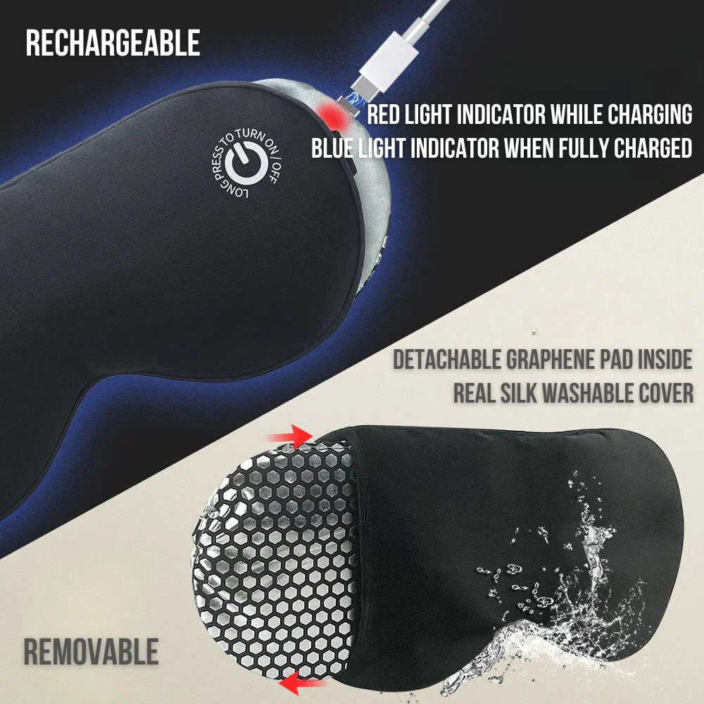 Royaleva Rechargeable Heated Eye Mask for Relaxation 8