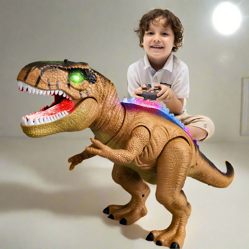 Royaleva Remote Control T-Rex Dinosaur With LED Light Up 0