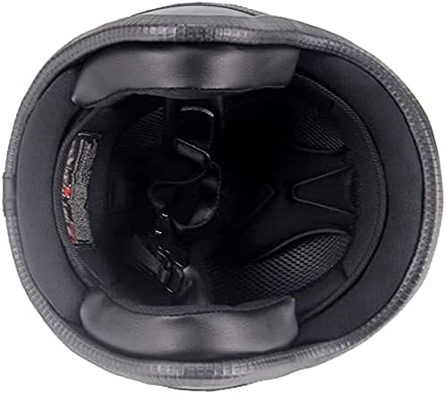 Royaleva Retro Vintage Motorcycle Helmet Open Face With Goggle Mask 4