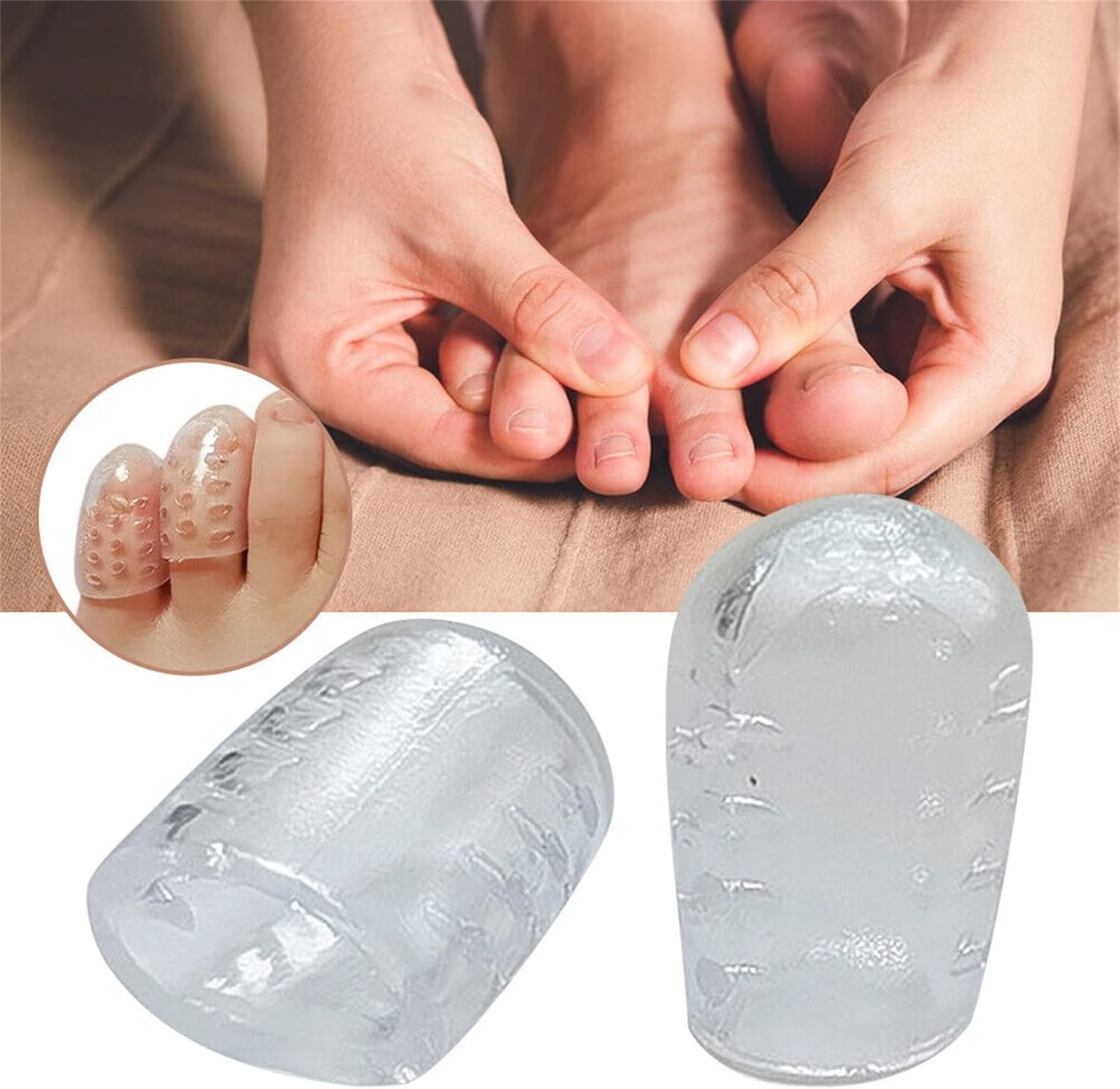 Royaleva Silicone Toe Protectors for Pain Relief Comfort 5