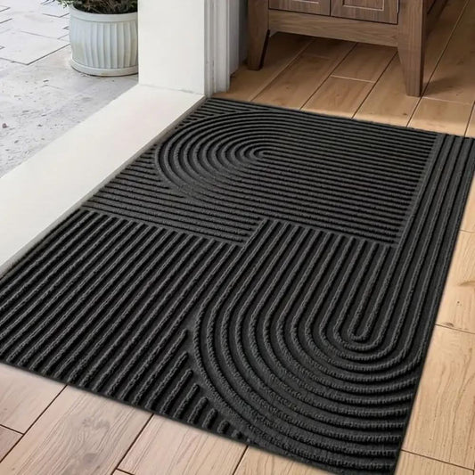 Royallure Absorbent Microfiber Front Door Mat with Non-Slip Backing for Indoor Outdoor Use 0