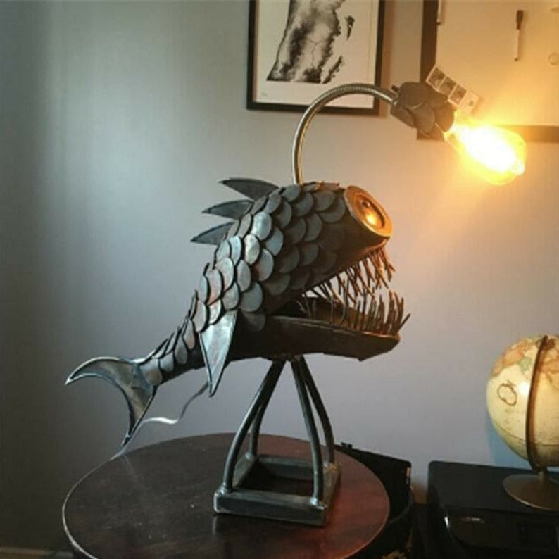 Angler Fish Lamp USB Powered LED Night Light For Quirky Home Decor – Royalliva