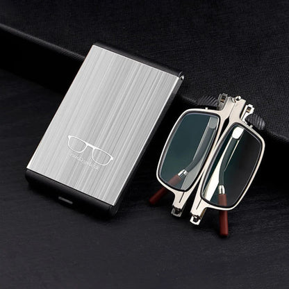 Royallure Anti Blue Light Folding Reading Glasses -  Portable High Definition Unisex 0