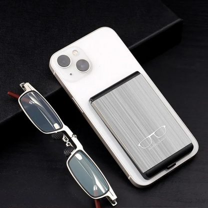 Royora Portable Folding Reading Glasses for Men Women with Blue Light Filter