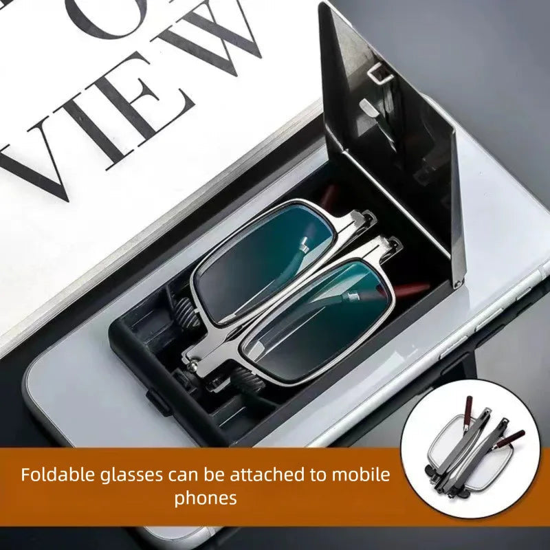 Royallure Anti Blue Light Folding Reading Glasses -  Portable High Definition Unisex 4