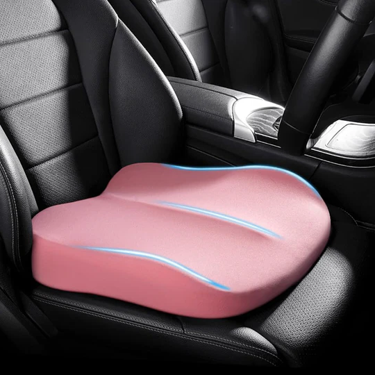 Royallure Car Seat Cushion - Ergonomic Memory Foam Booster for Enhanced Comfort and Visibility 10