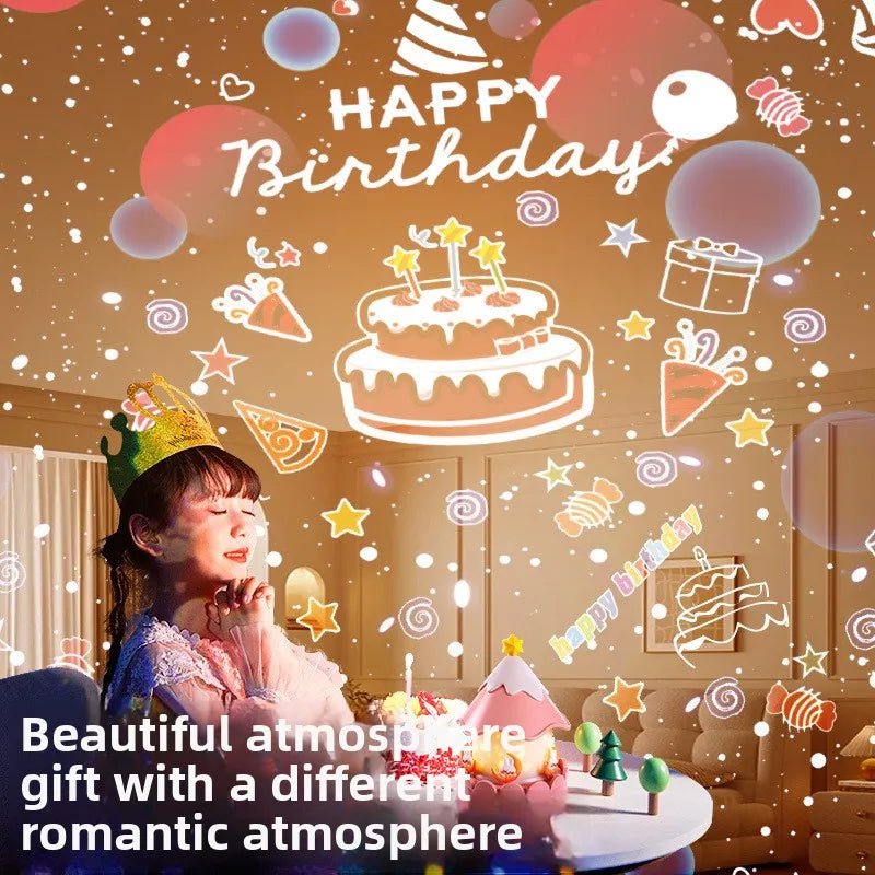 Royallure Galaxy Lamp Night Light Projector with 12 Themes and Music Function 7