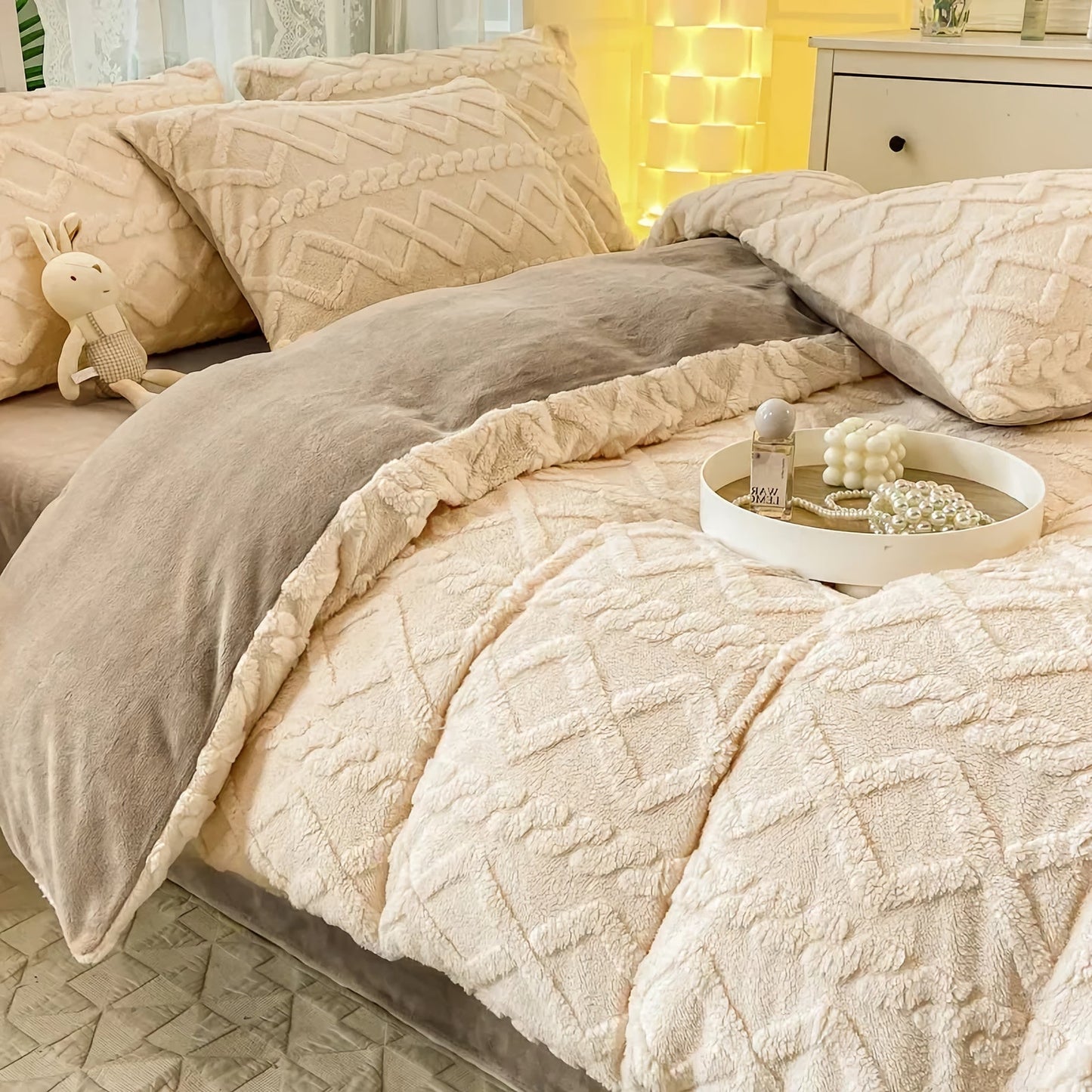 Royallure Luxury Plush Duvet Cover - Ultra-Soft & Cozy Bedding 0