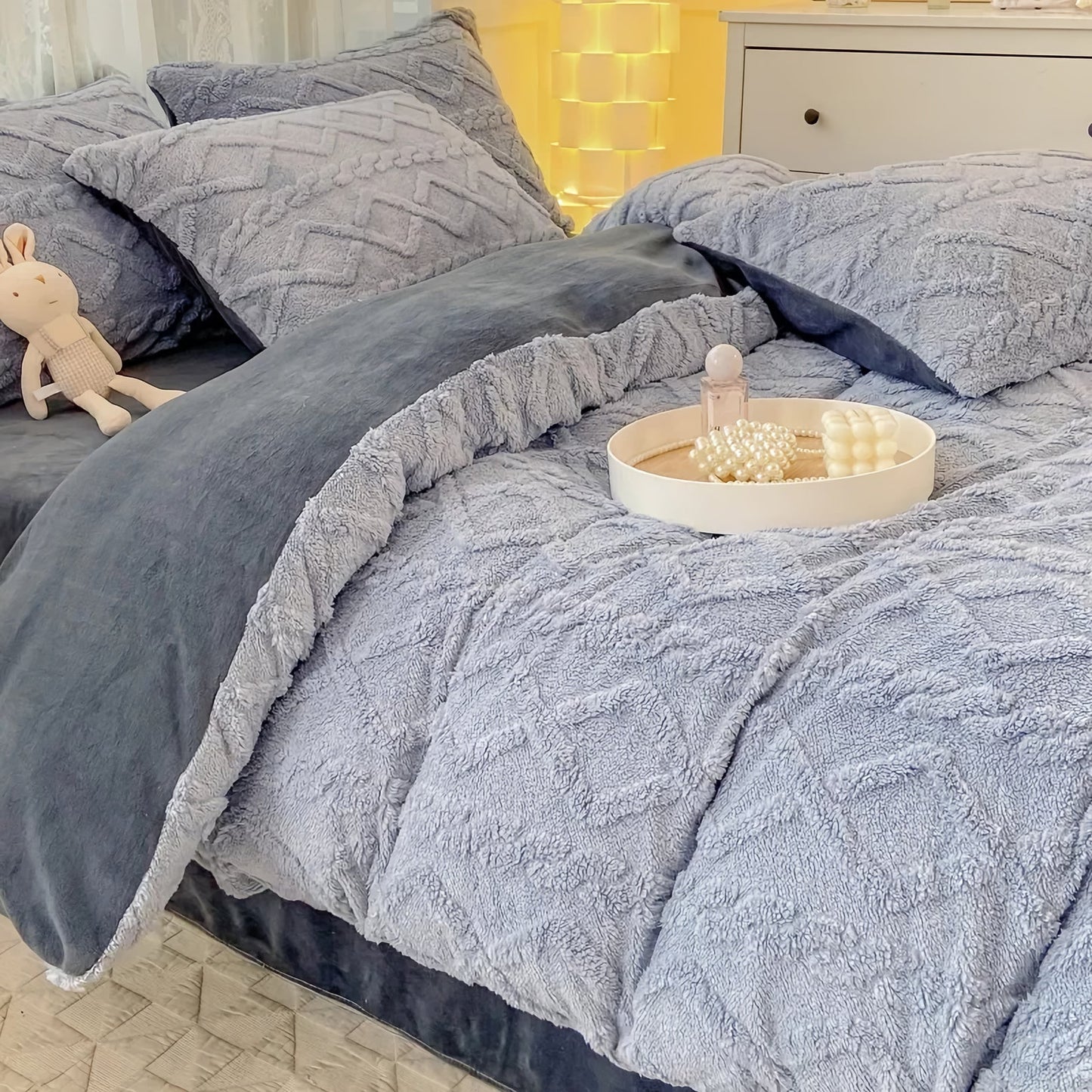 Royallure Luxury Plush Duvet Cover - Ultra-Soft & Cozy Bedding 3