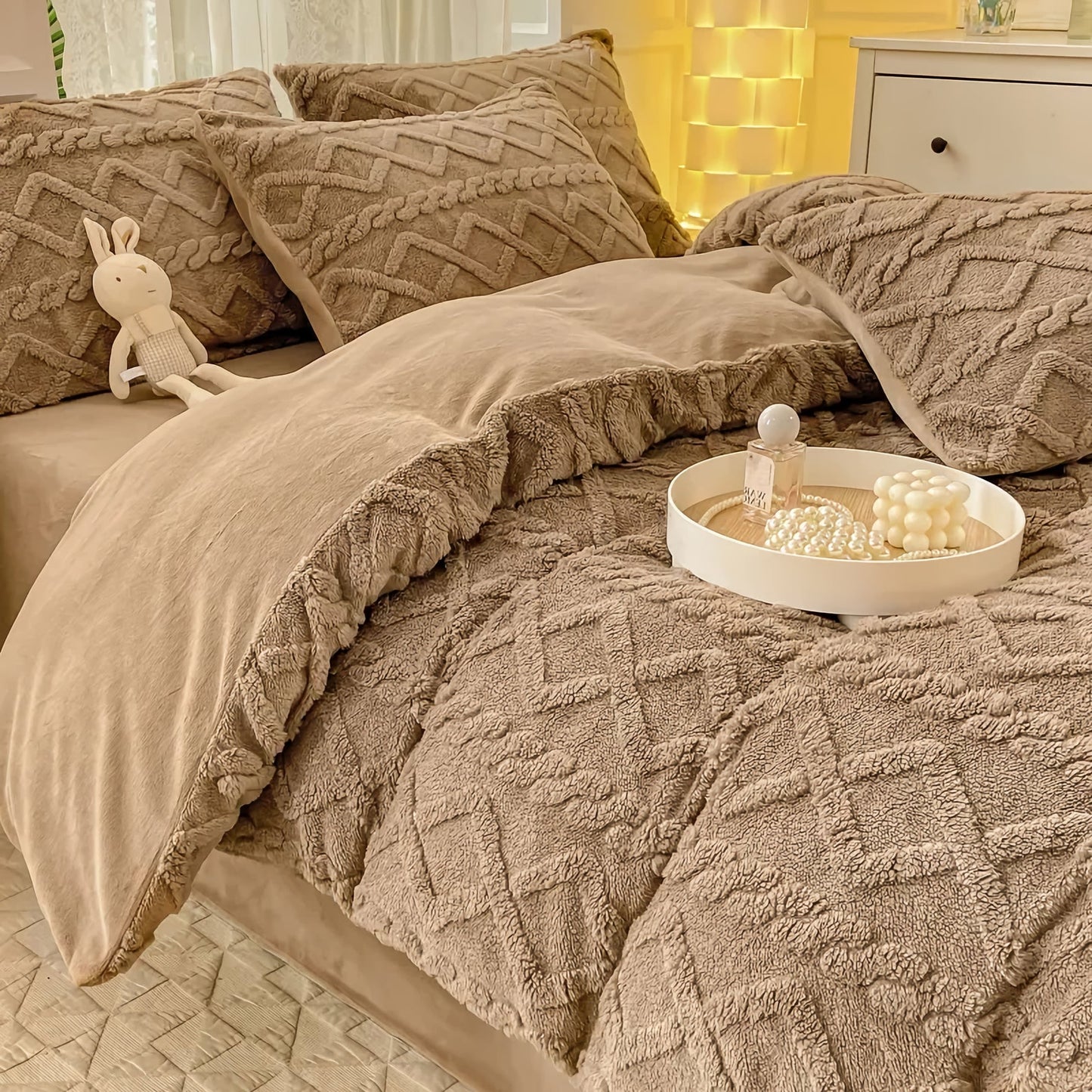 Royallure Luxury Plush Duvet Cover - Ultra-Soft & Cozy Bedding 6
