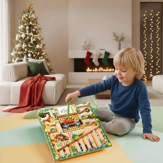 Royallure Montessori Magnetic Learning Toy for Kids - Educational Toy for 3 Year Olds 0