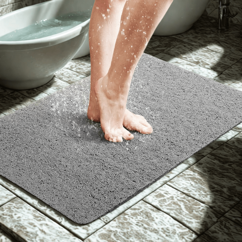 Royallure Non-Slip Shower Mat with Antibacterial Properties for Safe Bathing 0