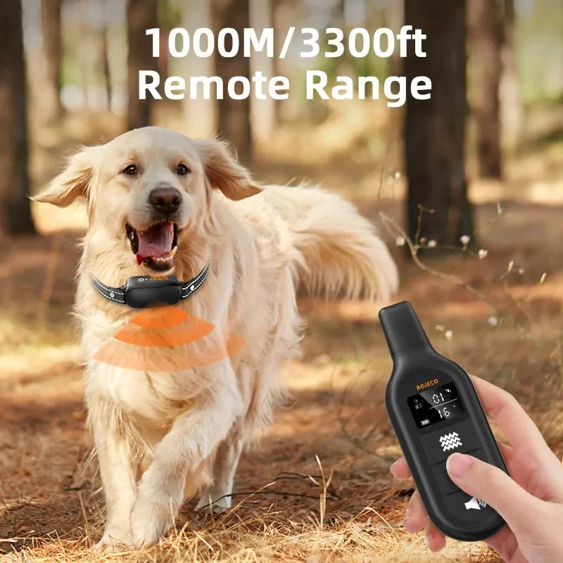 Royallure Rechargeable Waterproof Dog Training Collar - Shock E Collar with Remote Control 2