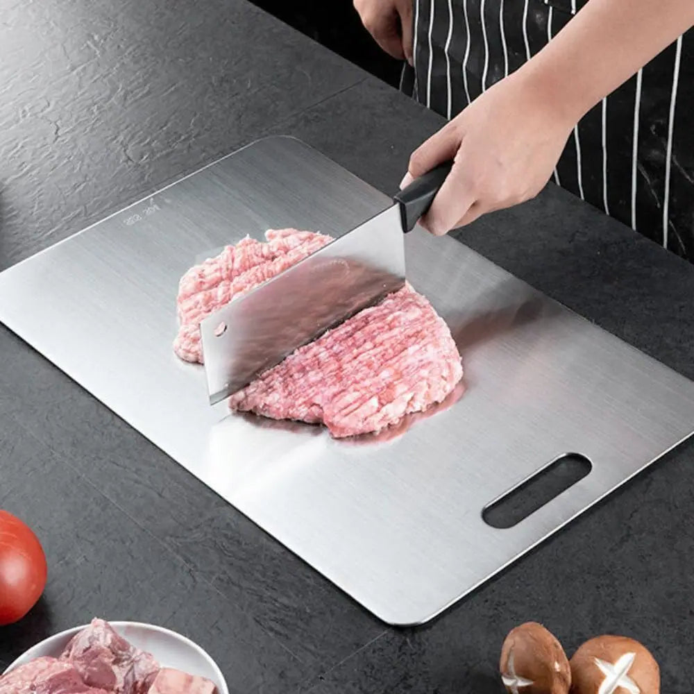 Royallure Titanium Enhanced Chopping Board - Durable, Double-Sided, Food-Grade Safe Cutting Surface for Kitchen and Outdoor Use 0