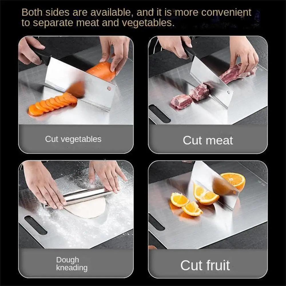 Royallure Titanium Enhanced Chopping Board - Durable, Double-Sided, Food-Grade Safe Cutting Surface for Kitchen and Outdoor Use 4