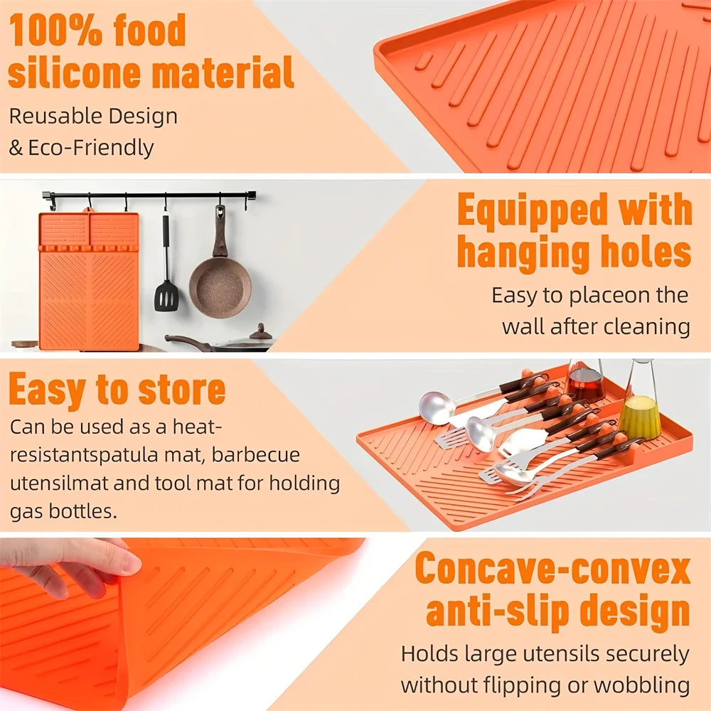 Sovere Silicone Grill Mat for Blackstone Griddle - Heat Resistant BBQ Accessory