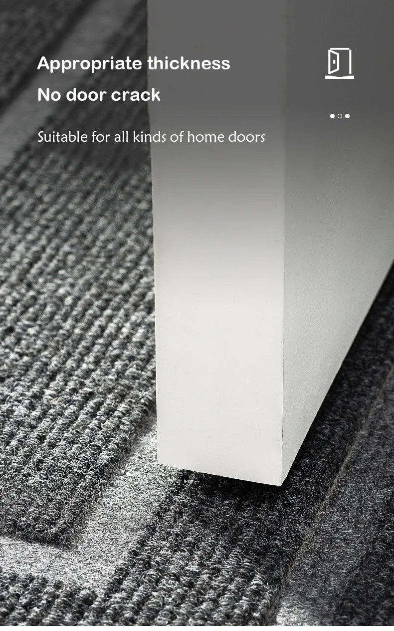 Sovere Waterproof Rubber Door Mat, Non-Slip Outdoor/Indoor Mat with Geometric Border