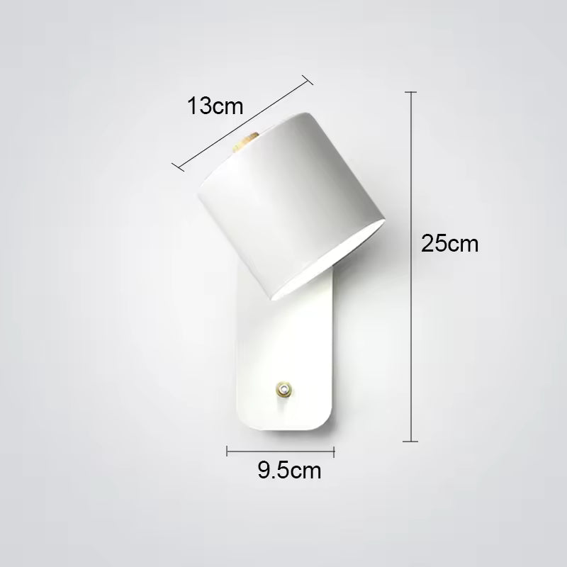 Sovere Modern LED Wall Sconce Lighting with Adjustable Shade for Indoor Use