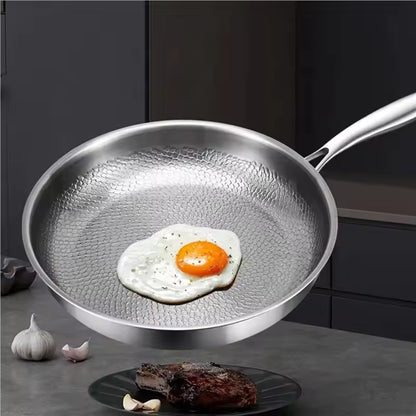 Sovere 12-Inch Hammered Titanium Non-Stick Frying Pan for Precision Cooking