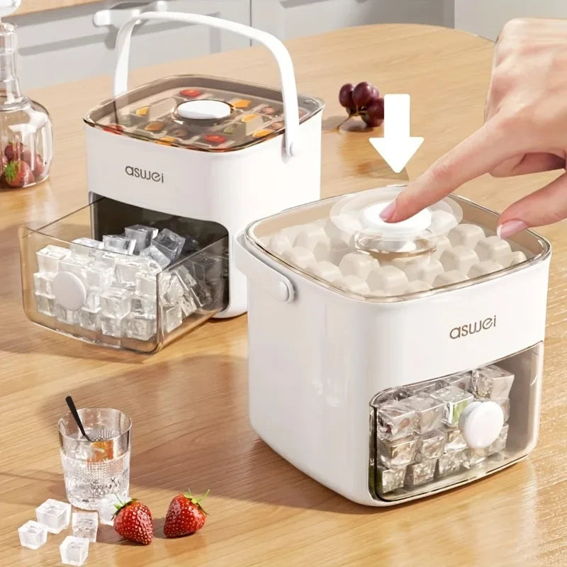 Sovere Compact Ice Maker - High Capacity Countertop One-Press Ice Machine