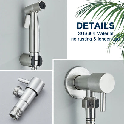 Sovere Handheld Bidet Sprayer with Adjustable Water Flow for Bathroom Hygiene
