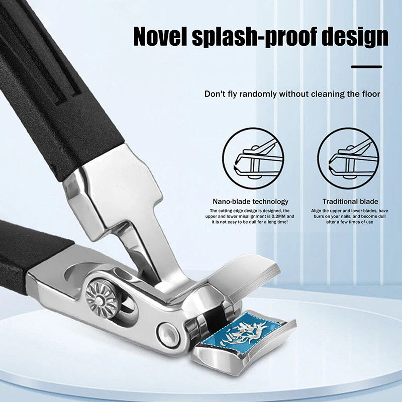 Sovere Stainless Steel Nail Clipper - Toenail Clippers with Ergonomic Grip