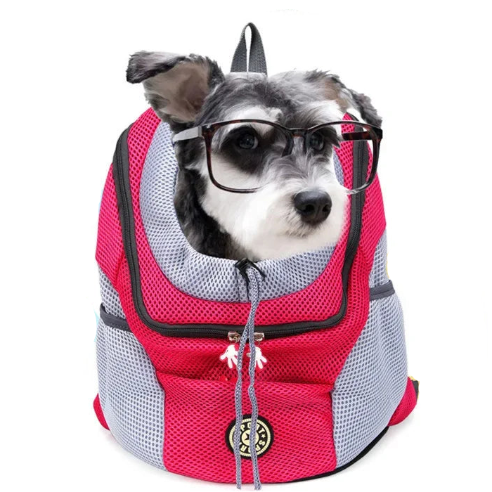 Royora Pet Carrier Backpack - Safe, Adjustable Fur Sport Bag for Dogs & Cats