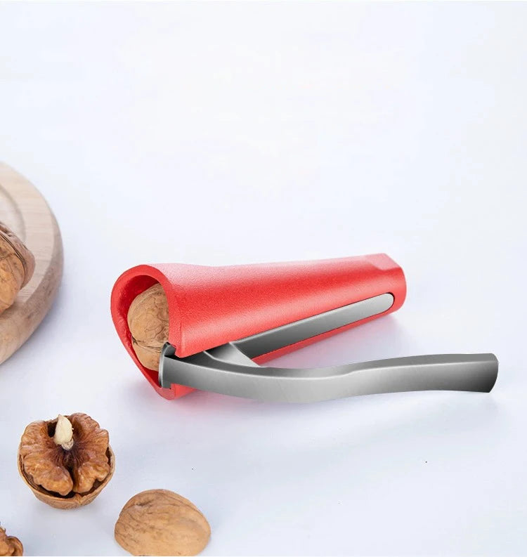 Sovere Lever Nutcracker Tool with Ergonomic Handle for Easy Shell Cracking