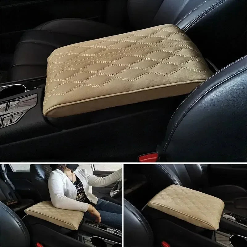 Luxoria Memory Foam Car Armrest Cushion for Center Console Protection and Comfort