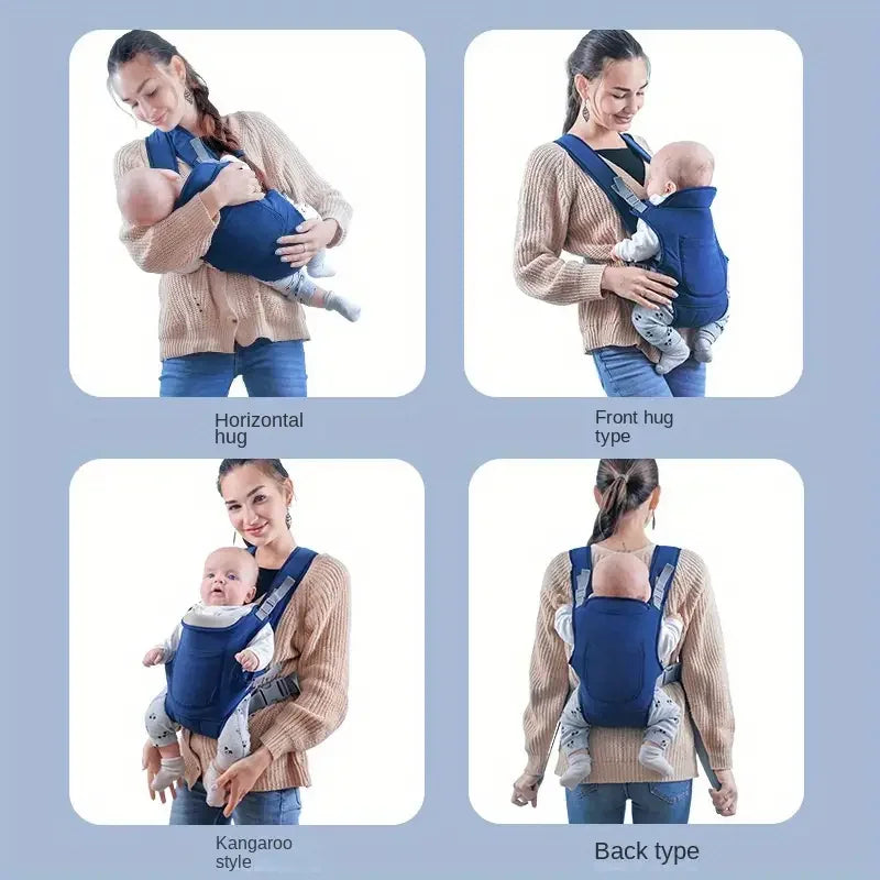 Sovere Multi-Functional Baby Carrier - Ergonomic Front & Back Carry for Newborns
