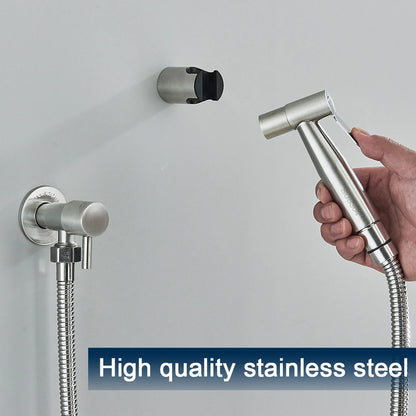 Sovere Handheld Bidet Sprayer with Adjustable Water Flow for Bathroom Hygiene