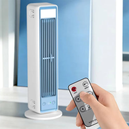 Portable Air Conditioner Fan | 3600mAh Battery | Remote Control | Adjustable Speed | Compact