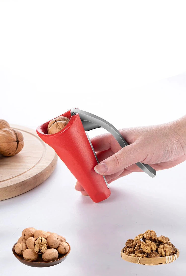 Sovere Lever Nutcracker Tool with Ergonomic Handle for Easy Shell Cracking