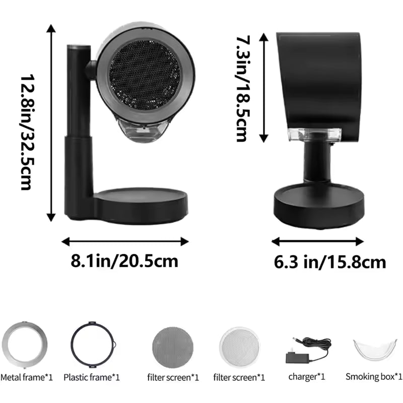 Velura Portable Countertop Range Hood with 3 Speed Fan Easy Clean