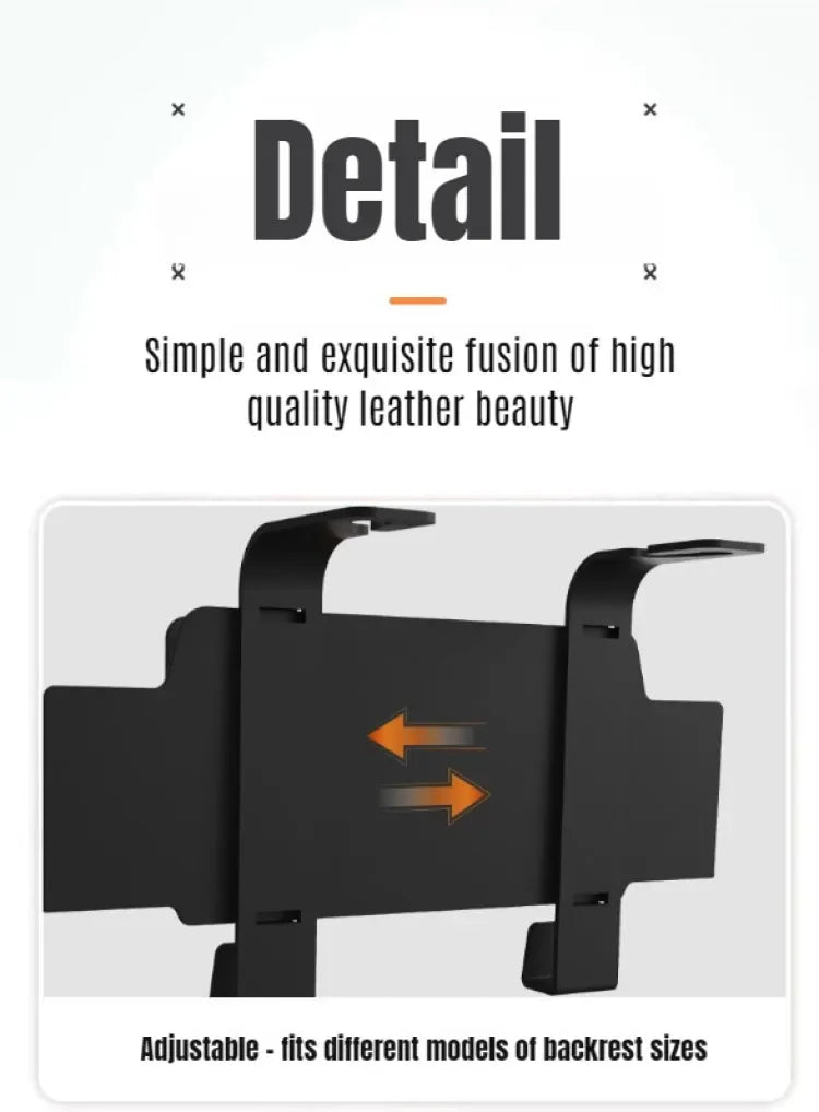 Sovere Car Seat Back Organizer with Tissue Holder and Hooks for Bags