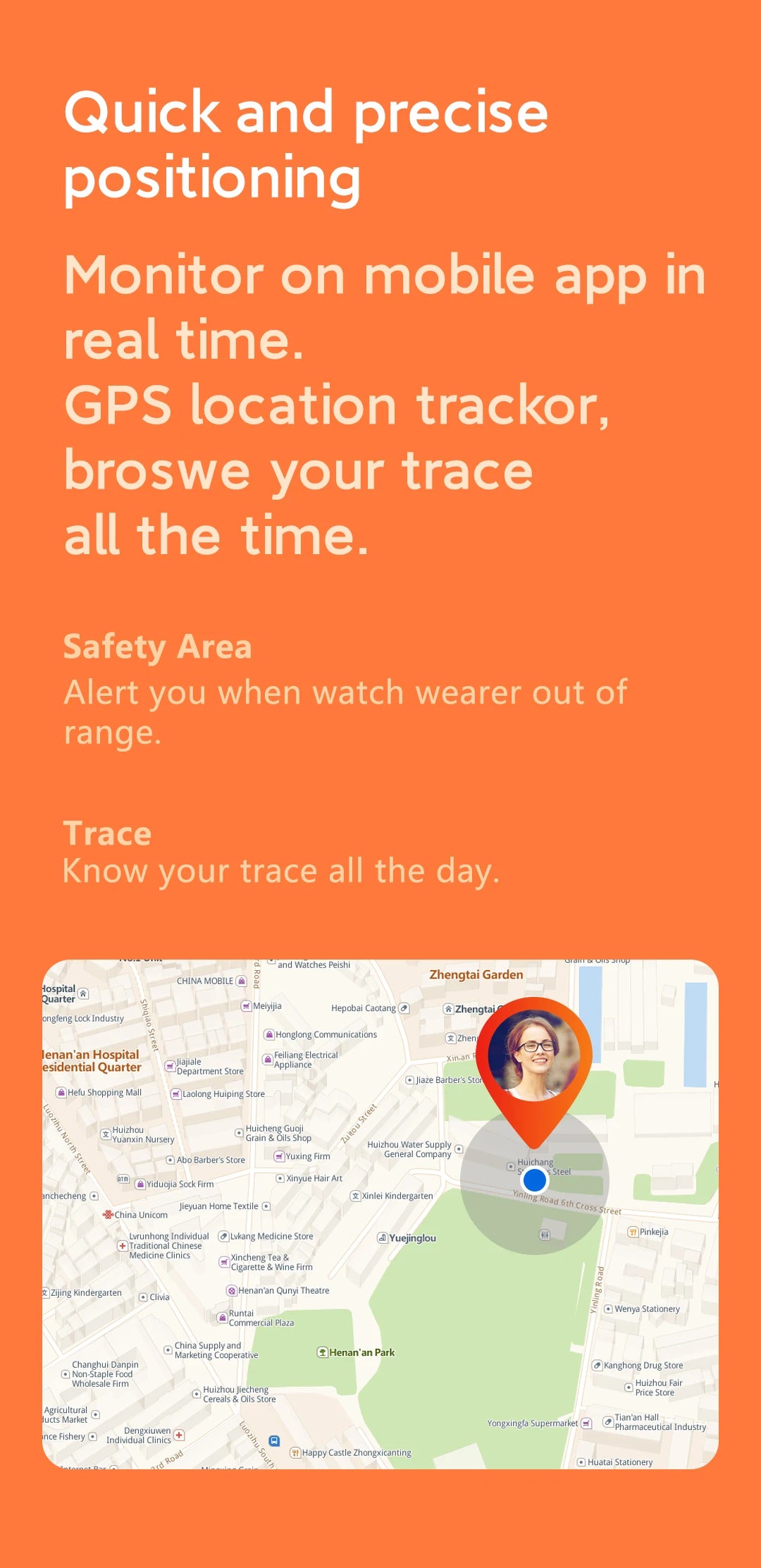 Sovere 4G GPS Smartwatch with Fall Detection and SOS Alerts