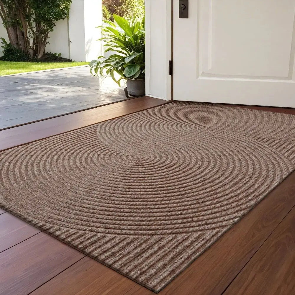 Sovere Nordic-Style Indoor Door Mat with Non-Slip Backing and Textured Surface