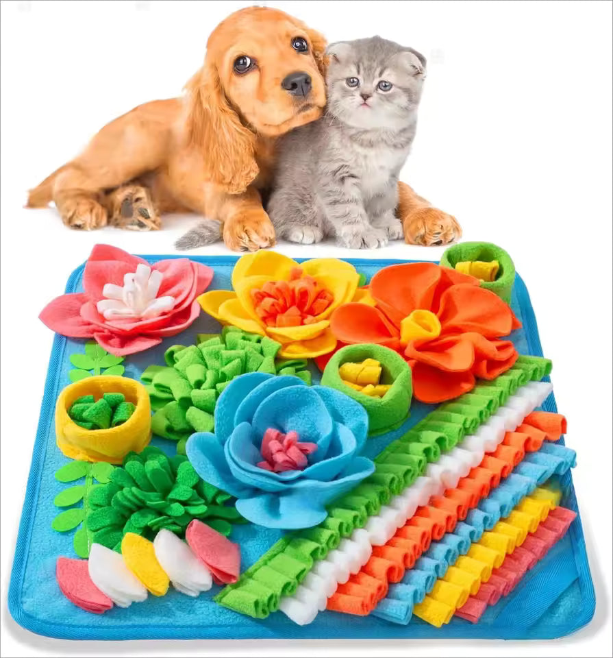 Sovere Snuffle Mat for Dogs - Interactive Sniffing Mat, Slow Feeder Puzzle Pad