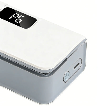 Eloria Portable Mini Heat Bag Sealer with Magnet for Food Freshness, Rechargeable Food Packaging